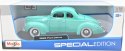 Ford DeLuxe Coupe 1939 turkus 1:18 Maisto 31180