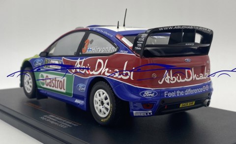 Ford Focus RS Hirvonen Sardynia 09 model IXO 1:24 Ford Focus RS Hirvonen Sardynia 09 model IXO 1:24