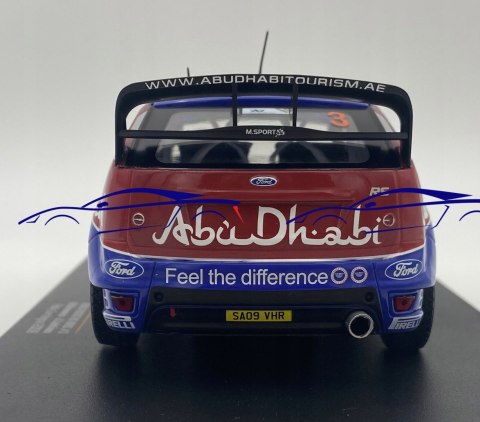 Ford Focus RS Hirvonen Sardynia 09 model IXO 1:24 Ford Focus RS Hirvonen Sardynia 09 model IXO 1:24