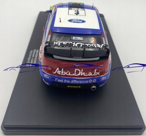 Ford Focus RS Hirvonen Sardynia 09 model IXO 1:24 Ford Focus RS Hirvonen Sardynia 09 model IXO 1:24