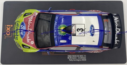 Ford Focus RS Hirvonen Sardynia 09 model IXO 1:24 Ford Focus RS Hirvonen Sardynia 09 model IXO 1:24