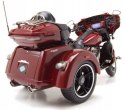 HARLEY DAVIDSON 2021 CVO Tri Glide 1:12 Maisto trike trajka burgundowy