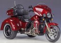 HARLEY DAVIDSON 2021 CVO Tri Glide 1:12 Maisto trike trajka burgundowy