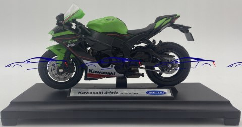 KAWASAKI Nnja ZX-10R 2021 model 1:18 Welly KAWASAKI Nnja ZX-10R 2021 model 1:18 Welly
