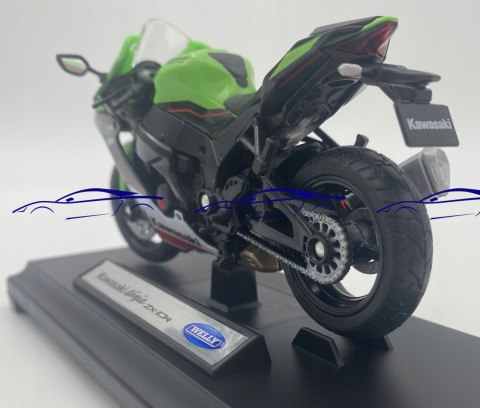 KAWASAKI Nnja ZX-10R 2021 model 1:18 Welly KAWASAKI Nnja ZX-10R 2021 model 1:18 Welly