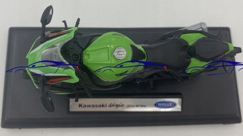 KAWASAKI Nnja ZX-10R 2021 model 1:18 Welly KAWASAKI Nnja ZX-10R 2021 model 1:18 Welly