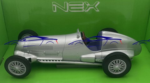 MERCEDES W125 1937 silver model 24109 Welly 1:24 MERCEDES W125 1937 silver model 24109 Welly 1:24