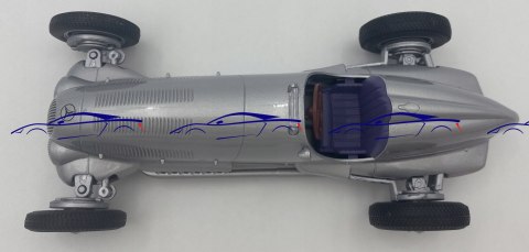 MERCEDES W125 1937 silver model 24109 Welly 1:24 MERCEDES W125 1937 silver model 24109 Welly 1:24