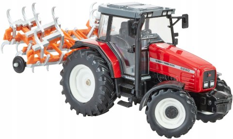 MF 6290 2001 z kultywatorem 1:32 Britains 43335