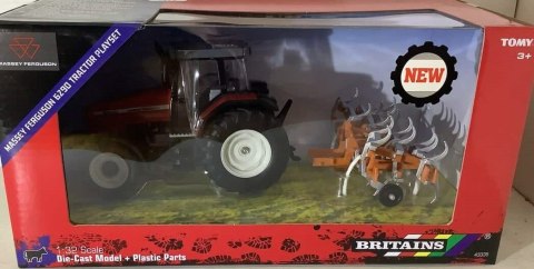 MF 6290 2001 z kultywatorem 1:32 Britains 43335 MF 6290 2001 z kultywatorem 1:32 Britains 43335