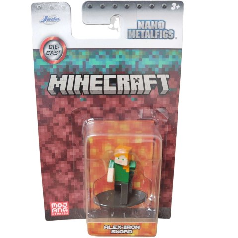 Minecraft figurka ALEX Iron Sword METAL Jada Minecraft figurka ALEX Iron Sword METAL Jada