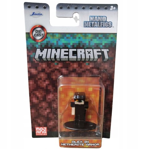 Minecraft figurka Alex Netherite Armor METAL Jada Minecraft figurka Alex Netherite Armor METAL Jada