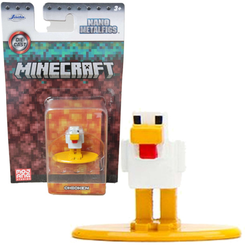 MINECRAFT METALOWA FIGURKA KOLEKCJONERSKA KURCZAK