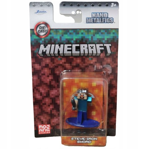 Minecraft figurka STEVE Iron Sword METAL Jada Minecraft figurka STEVE Iron Sword METAL Jada