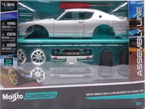 Nissan Skyline 2000 GT-R 1973 KPGC110 1:24 do składania Maisto