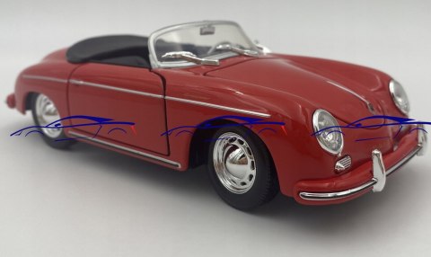 PORSCHE 356A Speedster cabrio 24106C WELLY 1:24 PORSCHE 356A Speedster cabrio 24106C WELLY 1:24