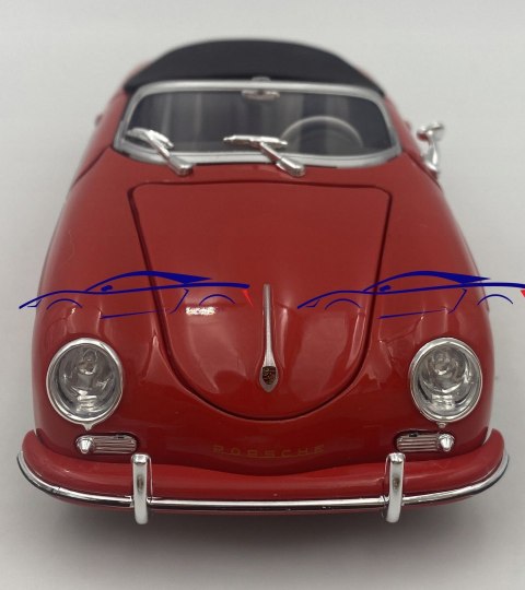 PORSCHE 356A Speedster cabrio 24106C WELLY 1:24 PORSCHE 356A Speedster cabrio 24106C WELLY 1:24