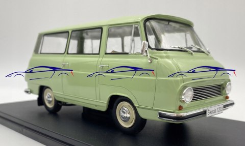 Skoda 1203 1968 light green WhiteBox 124176 1:24 Skoda 1203 1968 light green WhiteBox 124176 1:24