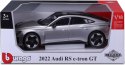 Audi RS e-tron GT 2022 silver 1:18 BBurago 11050