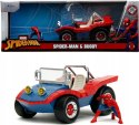 Buggy + figurka Spiderman MARVEL JADA 1:24