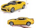 Chevrolet CAMARO SS 2016 yellow 1:18 Maisto 31689