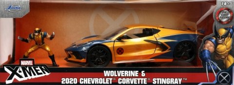 Chevy Corvette 2022 Wolverine MARVEL JADA 1:24 Chevy Corvette 2022 Wolverine MARVEL JADA 1:24