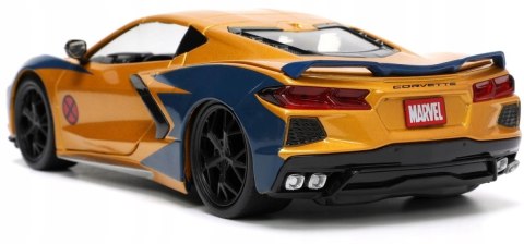 Chevy Corvette 2022 Wolverine MARVEL JADA 1:24 Chevy Corvette 2022 Wolverine MARVEL JADA 1:24
