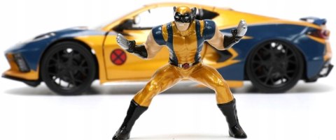 Chevy Corvette 2022 Wolverine MARVEL JADA 1:24 Chevy Corvette 2022 Wolverine MARVEL JADA 1:24