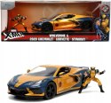 Chevy Corvette 2022 Wolverine MARVEL JADA 1:24