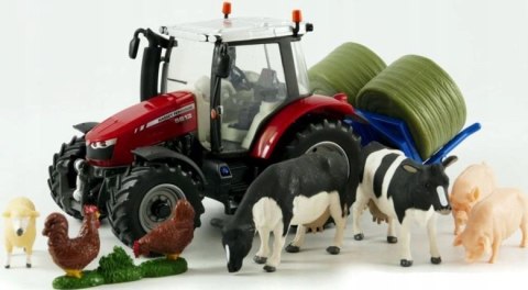 Ciągnik Massey Ferguson 5612 zestaw Britains 43205 Ciągnik Massey Ferguson 5612 zestaw Britains 43205