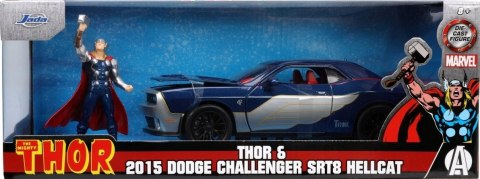 Dodge Challenger SRT Hellcat THOR MARVEL JADA 1:24 Dodge Challenger SRT Hellcat THOR MARVEL JADA 1:24