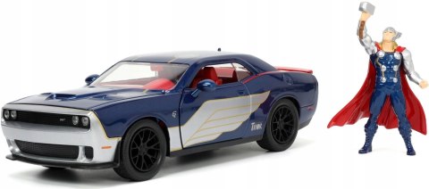 Dodge Challenger SRT Hellcat THOR MARVEL JADA 1:24 Dodge Challenger SRT Hellcat THOR MARVEL JADA 1:24