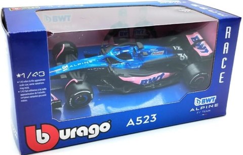 F1 BWT Alpine A523 #31 Esteban Ocon BBurago 1:43 F1 BWT Alpine A523 #31 Esteban Ocon BBurago 1:43