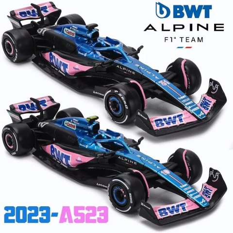 F1 BWT Alpine A523 #31 Esteban Ocon BBurago 1:43 F1 BWT Alpine A523 #31 Esteban Ocon BBurago 1:43