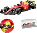 F1 FERRARI F1-75 MONZA #55 Sainz KASK BBurago 1:43