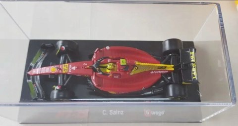 F1 FERRARI F1-75 MONZA #55 Sainz KASK BBurago 1:43 F1 FERRARI F1-75 MONZA #55 Sainz KASK BBurago 1:43
