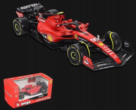 F1 FERRARI SF-23 2023 C. Sainz #55 BBurago 1:43 F1 FERRARI SF-23 2023 C. Sainz #55 BBurago 1:43