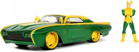 FORD Thunderbird 1963 Loki MARVEL JADA 1:24 FORD Thunderbird 1963 Loki MARVEL JADA 1:24