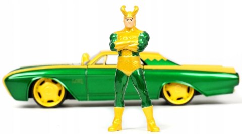 FORD Thunderbird 1963 Loki MARVEL JADA 1:24 FORD Thunderbird 1963 Loki MARVEL JADA 1:24