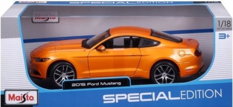 Ford MUSTANG GT 2015 orange 1:18 Maisto 31197 Ford MUSTANG GT 2015 orange 1:18 Maisto 31197