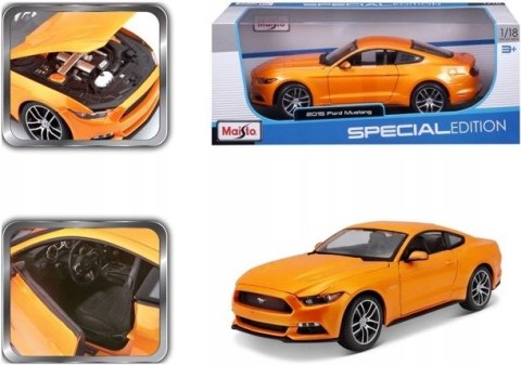 Ford MUSTANG GT 2015 orange 1:18 Maisto 31197 Ford MUSTANG GT 2015 orange 1:18 Maisto 31197