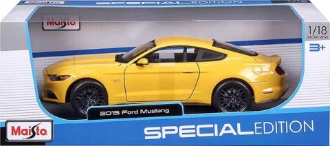 Ford MUSTANG GT 2015 yellow 1:18 Maisto 31197 Ford MUSTANG GT 2015 yellow 1:18 Maisto 31197