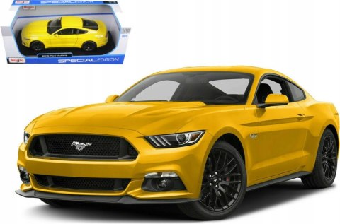 Ford MUSTANG GT 2015 yellow 1:18 Maisto 31197 Ford MUSTANG GT 2015 yellow 1:18 Maisto 31197