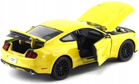 Ford MUSTANG GT 2015 yellow 1:18 Maisto 31197 Ford MUSTANG GT 2015 yellow 1:18 Maisto 31197