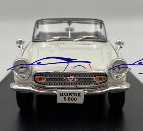 Honda S800 model 1:24 WhiteBox 124184