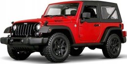 JEEP Wrangler 2014 1:18 red model Maisto 31676