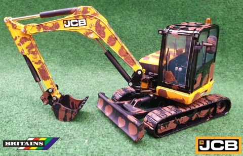 Koparka JCB Midi 86-C zabłocona Britains 43279 Koparka JCB Midi 86-C zabłocona Britains 43279