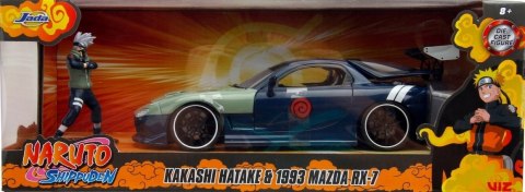 MAZDA RX-7 figurka Kakashi Hatake NARUTO JADA 1:24 MAZDA RX-7 figurka Kakashi Hatake NARUTO JADA 1:24