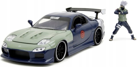 MAZDA RX-7 figurka Kakashi Hatake NARUTO JADA 1:24 MAZDA RX-7 figurka Kakashi Hatake NARUTO JADA 1:24