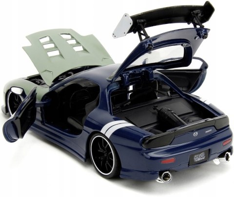 MAZDA RX-7 figurka Kakashi Hatake NARUTO JADA 1:24 MAZDA RX-7 figurka Kakashi Hatake NARUTO JADA 1:24